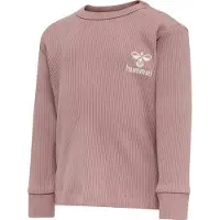 Hummel Bluse - HmlSami - Rib - Woodrose - - 74 - Bluse
