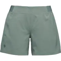 Black Diamond - Klatretøj dame - W Sierra Shorts Laurel Green til Unisex - Størrelse L - Grøn