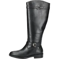 Pikolinos Pikolinostil kvinder. W3C-9632 Læderstøvler Puertollano sort (41), Fast, 1-3 cm, Lynlås, Casual