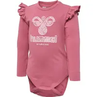 Hummel Body l/æ - hmlDana - Barogue Rose - - 1 år (80) - Body L/Æ