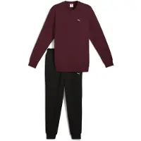 Puma Essentials Elevated Crew Sweat Suit Men, Clothing, Ruby Shimmer, XXL