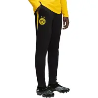 Puma Borussia Dortmund Training Pants Men, Sport, Black/Faster Yellow, M