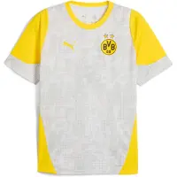Puma Borussia Dortmund Training Jersey Men, Sport, Silver Mist/Faster Yellow, XS
