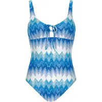 Olympia Badedragt indigo / azur / lyseblå / hvid