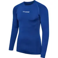 Hummel BL Performance Baselayer Lange Ærmer - Ægte blå, størrelse Small