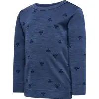 Hummel Bluse - HmlMini - Uld - Vintage Indigo - - 1 år (80) - Bluse