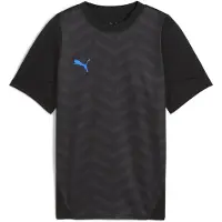 Puma Trænings T-Shirt IndividualCUP - Sort/Blå Børn, størrelse 140 cm