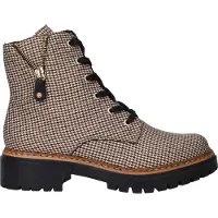 Rieker Snørestøvletter beige / brun / sort