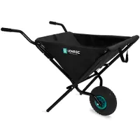 Vonroc Trillebør - 50 liter | Sammenklappelig | 30 kg / 50L Kapacitet – Letvægt – Pladsbesparende