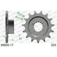 Afam 94605-525 Sprocket Forreste Tandhjul