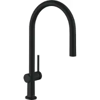 Hansgrohe Talis M54 køkkenarmatur 210 1jet med udtræk, mat sort