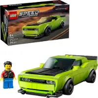 LEGO Speed Champions - Dodge Challenger SRT Hellcat 77237 - 390 - - OneSize - Klodser