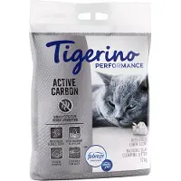 Tigerino Performance Active Carbon kattegrus - Febreze Fresh Linen - Økonomipakke 2 x 12 kg