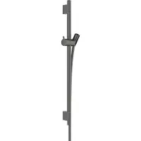 Hansgrohe HG Unica'S Puro glidestang - 65 cm med bruserslange 160 cm, Børstet sort krom