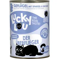 Lucky Lou Økonomipakke Voksen 24 x 400 g - Steriliseret fjerkræ