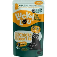 Lucky Lou Økonomipakke Senior 48 x 125 g - Fjerkræ