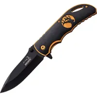 ELK RIDGE Linerlock A/O Black/Gold