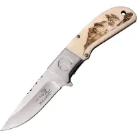 ELK RIDGE Linerlock A/O White Bone