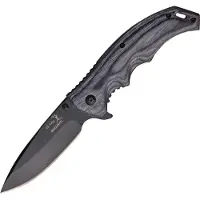 ELK RIDGE Ballistic Linerlock A/O Gray