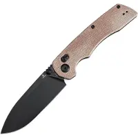TENABLE KNIVES Kryo Crossbar Lock Brn Micarta