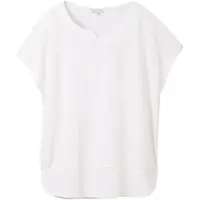 Tom Tailor Fabric Mix T-shirt Med Korte ærmer