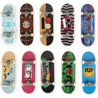 Tech Deck DLX Pro 10-pak: Autentiske fingerboards med grafik fra professionelle skatere til børn fra 6 år og opefter