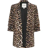 Soaked in luxury Blazer 'Shirley' lysebrun / sort