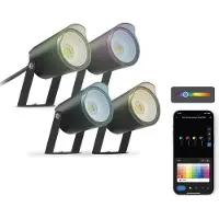 Ksix Smartled Rgbwic 18w Led-spotlight 4 Enheder