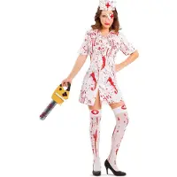 MOM Dræbende Sygeplejerske Kvindekostume