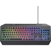 Trust Gxt 836 Evocx Gamingtastatur Spansk
