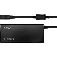 Aisens Aslc-65wauto-bk Universel Bærbar Oplader 65w