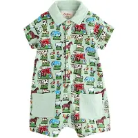 Next Sparkedragt/Body 'Cath Kidston Romper' mint / blandingsfarvet