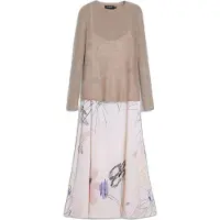 Desigual Kjole blandingsfarvet / hvid