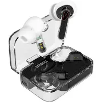 STREETZ Transparente True Wireless-ørepropper med Dual Mic ENC