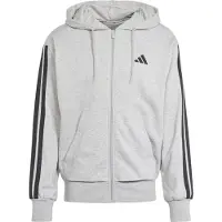 Adidas Essentials 3 Stripes French Terry Sweatshirt Med Lynlås