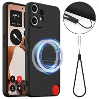 Mtp Products Nothing CMF Phone 2 Pro Liquid Silikone Cover - MagSafe Kompatibel - Sort