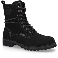Dockers Snørestøvletter sort