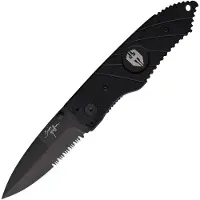 Hoffner Knives Snap Linerlock Double Black