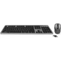 Ewent Ew3259 Trådløst Tastatur Og Mus Portugisisk