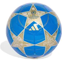 Adidas Fodbold Club Champions League 2025/26 - Navy/guld, størrelse Ball SZ. 5
