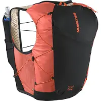 Salomon - Trailrygsække - Active Skin 12 Set W Emerglow / Black til Unisex - Størrelse M - Rød