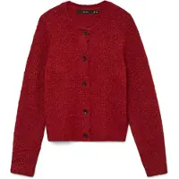 Vero Moda Cardigan 'VMNovah' bordeaux