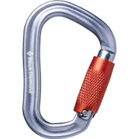 Black Diamond - Karabiner klatring - Vaporlock Twistlock Carabiner Gray til Unisex - Grå