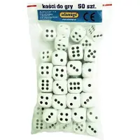 Adamigo Spillebrikker til brætspil 50 stk. - G-6410