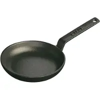 Staub mini stegepande støbejern 0,15 L Sort