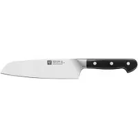 Zwilling Pro santokukniv 18 cm Sort-rustfrit stål