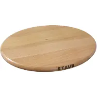 Staub magnetisk bordskåner oval bøg 29 cm