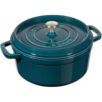 Staub La Mer rund gryde, tre lag emalje 3,8 l
