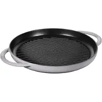 Zwilling Staub Grillpande Induktion Rund 30cm Grafitgrå