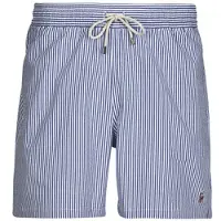 Ralph Lauren Polo Ralph Laurentil mænd. 710957784001 Traveler bermuda badebukser 14,5 cm blå (XS), Bomuld, Badetøj